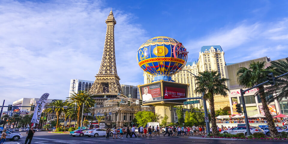 9- The Paris Las Vegas Eiffel Tower